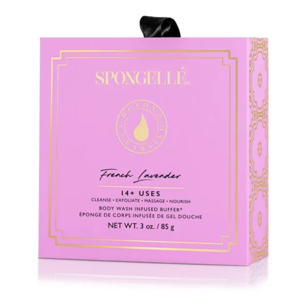 Spongellé French Lavender Flower Buffer