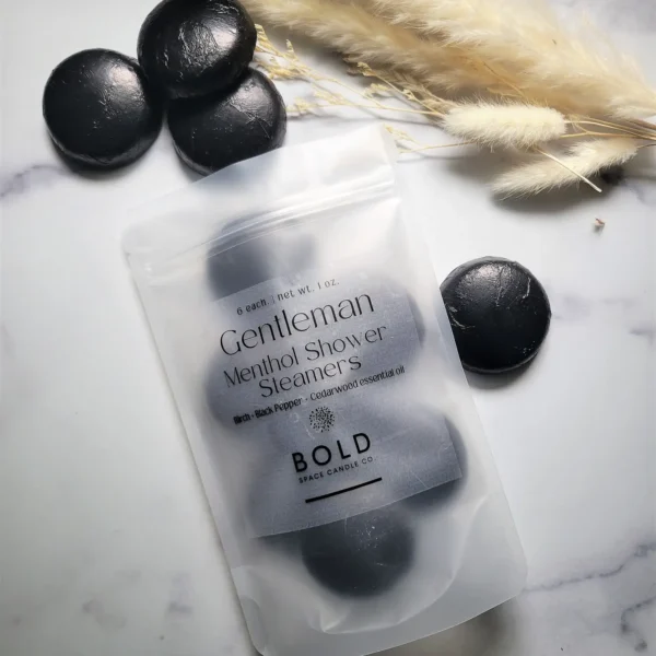 Gentleman- Black Pepper & Cedarwood Shower Steamers