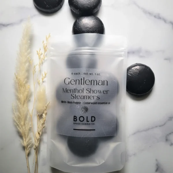 Gentleman- Black Pepper & Cedarwood Shower Steamers - Image 5