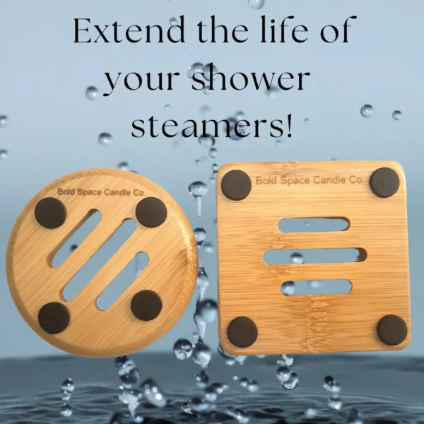 Bamboo Shower Steamer Tray - Image 3