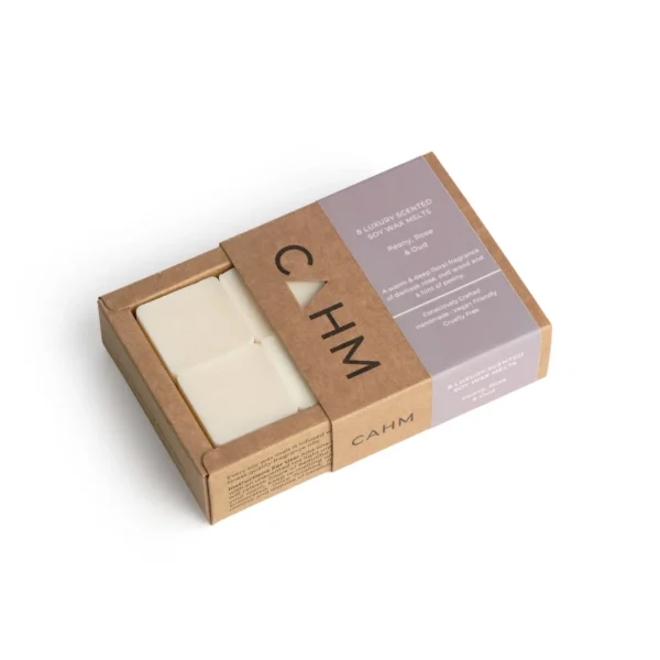 Peony, Rose & Oud Soy Wax Melt Gift Box - Image 4