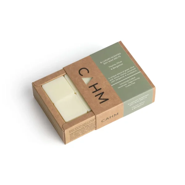 Thyme, Olive & Bergamot Soy Wax Melt Gift Box | Wax Melts - Image 3